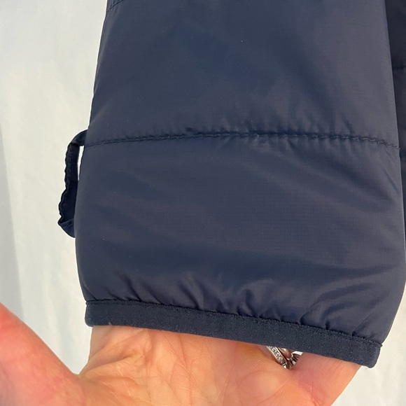 Teal and blue Lands End kids 3-in- 1 winter parka, size 10-12, medium - Picture 7 of 12